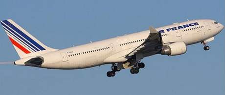 Letadlo spolenosti Air France (ilustraní foto)